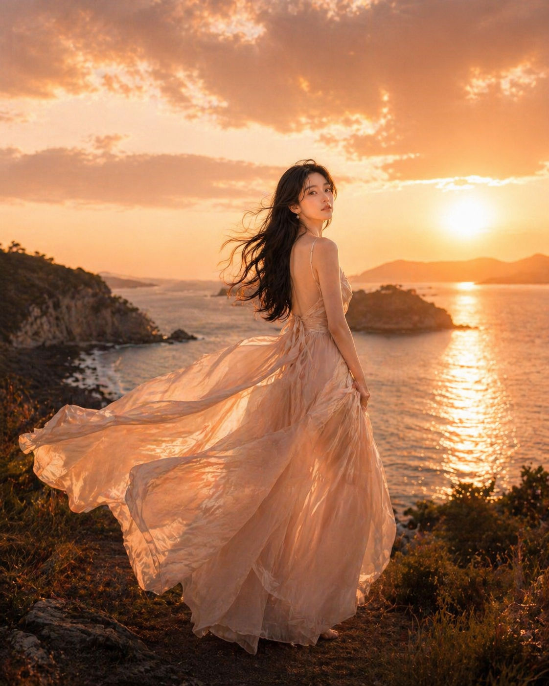 走心摄影海边旅拍人像作品